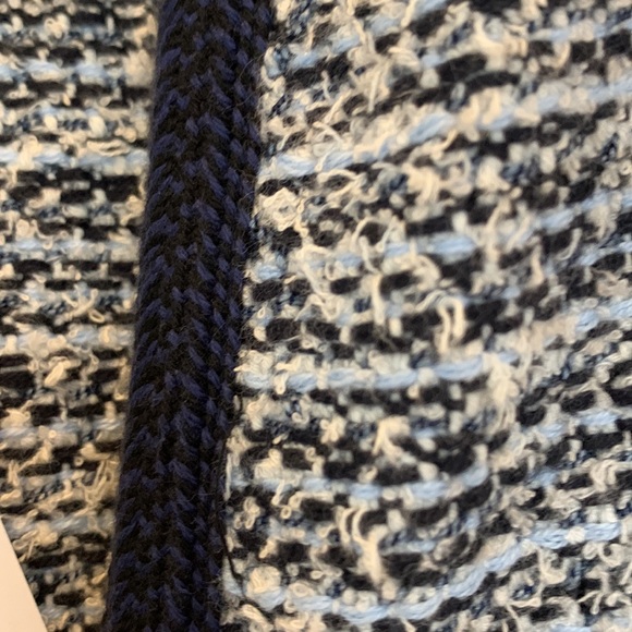 Ann Taylor Loft Blue Spring Jacket- Petite Small - Picture 4 of 5